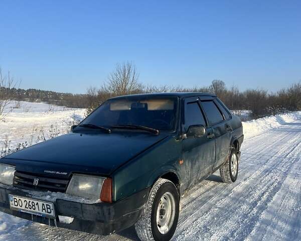 Зелений ВАЗ 21099, об'ємом двигуна 1.5 л та пробігом 100 тис. км за 950 $, фото 1 на Automoto.ua