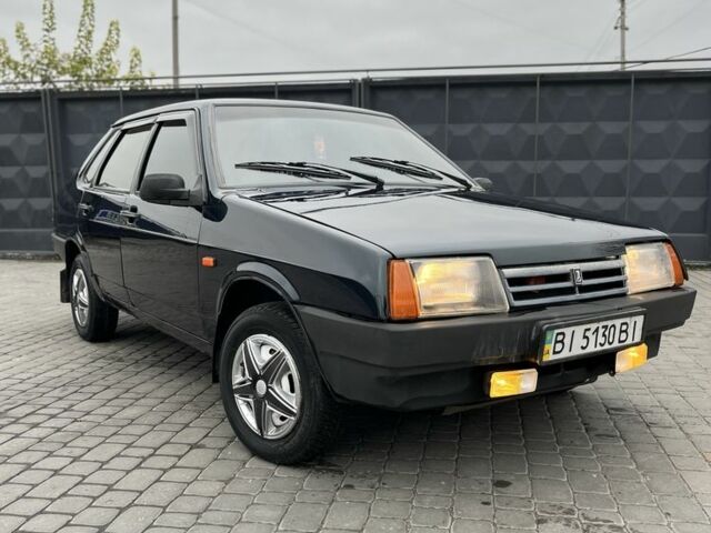 Зеленый ВАЗ 21099, объемом двигателя 1.6 л и пробегом 160 тыс. км за 1550 $, фото 1 на Automoto.ua