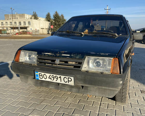 Зелений ВАЗ 21099, об'ємом двигуна 1.5 л та пробігом 285 тис. км за 800 $, фото 1 на Automoto.ua