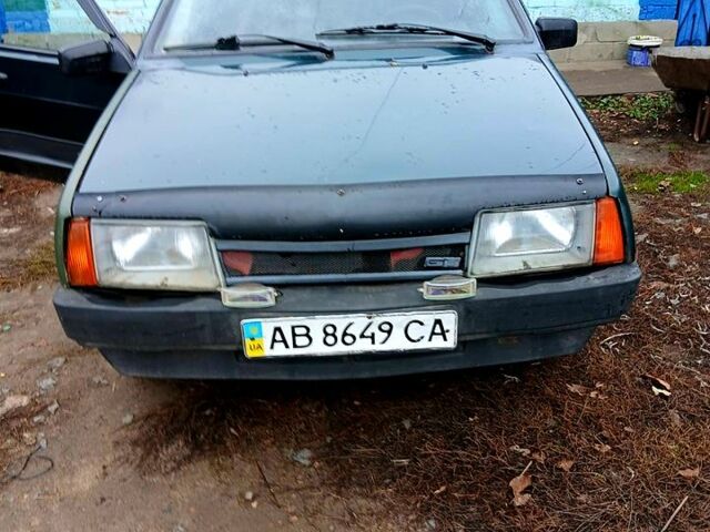 Зелений ВАЗ 21099, об'ємом двигуна 1.5 л та пробігом 250 тис. км за 650 $, фото 1 на Automoto.ua
