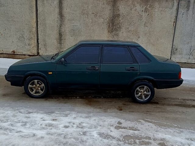 Зелений ВАЗ 21099, об'ємом двигуна 1.5 л та пробігом 163 тис. км за 1800 $, фото 1 на Automoto.ua