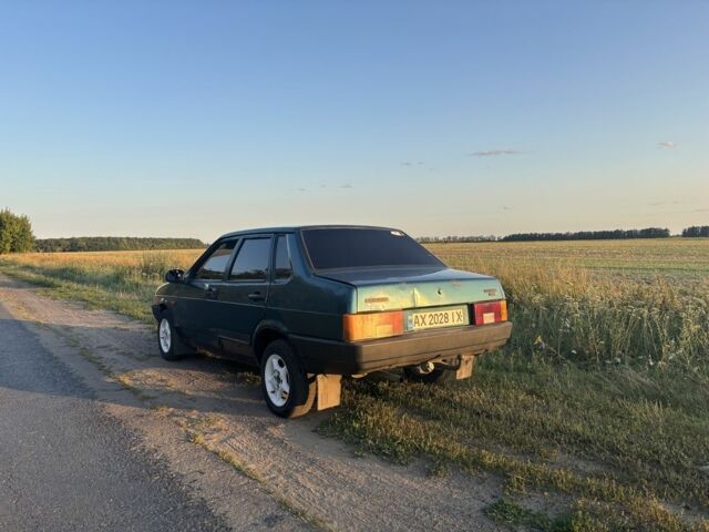 Зелений ВАЗ 21099, об'ємом двигуна 1.5 л та пробігом 200 тис. км за 1506 $, фото 1 на Automoto.ua