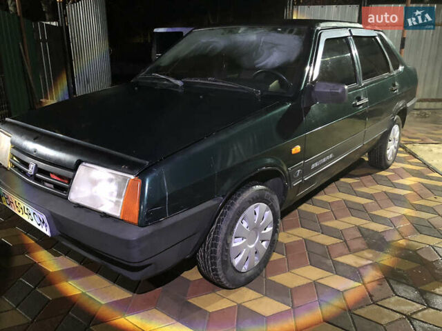 Зелений ВАЗ 21099, об'ємом двигуна 1.5 л та пробігом 333 тис. км за 1600 $, фото 1 на Automoto.ua