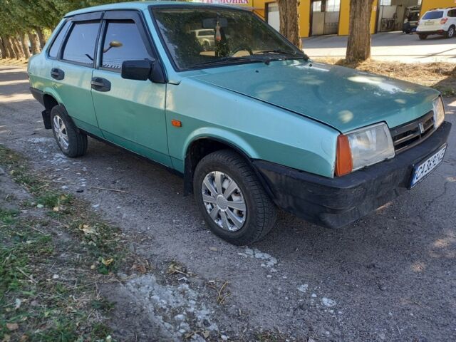 Зеленый ВАЗ 21099, объемом двигателя 0 л и пробегом 10 тыс. км за 850 $, фото 1 на Automoto.ua