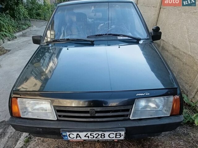 Зеленый ВАЗ 21099, объемом двигателя 1.6 л и пробегом 173 тыс. км за 1650 $, фото 1 на Automoto.ua