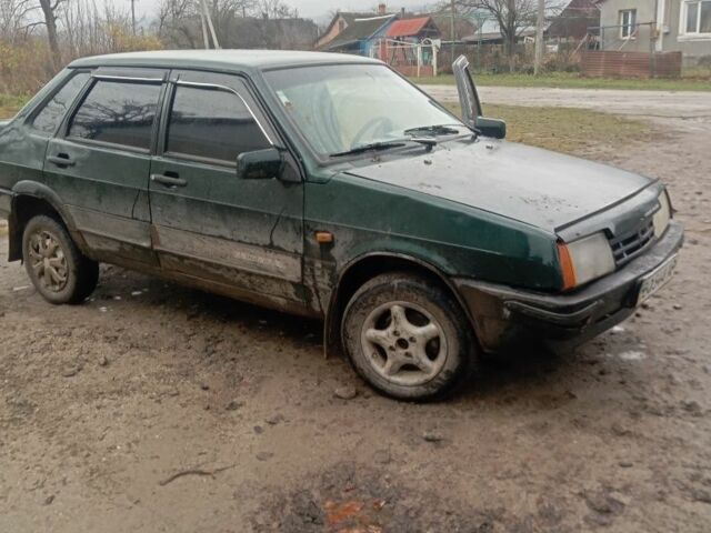 Зеленый ВАЗ 21099, объемом двигателя 0 л и пробегом 1000 тыс. км за 700 $, фото 1 на Automoto.ua