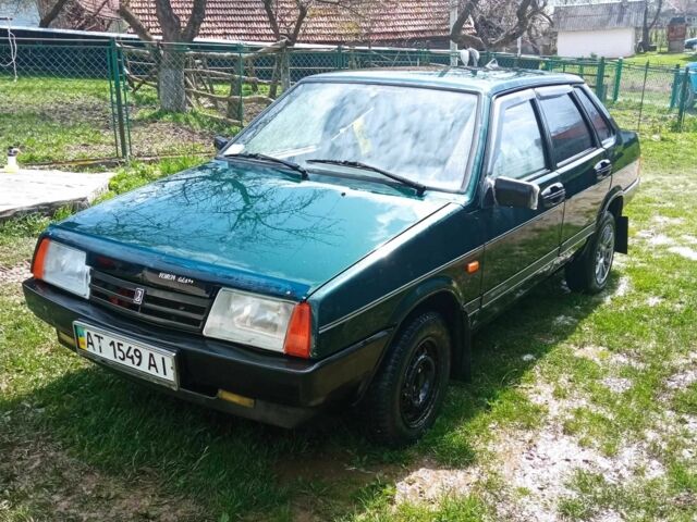 Зелений ВАЗ 21099, об'ємом двигуна 1.6 л та пробігом 1000 тис. км за 1149 $, фото 1 на Automoto.ua