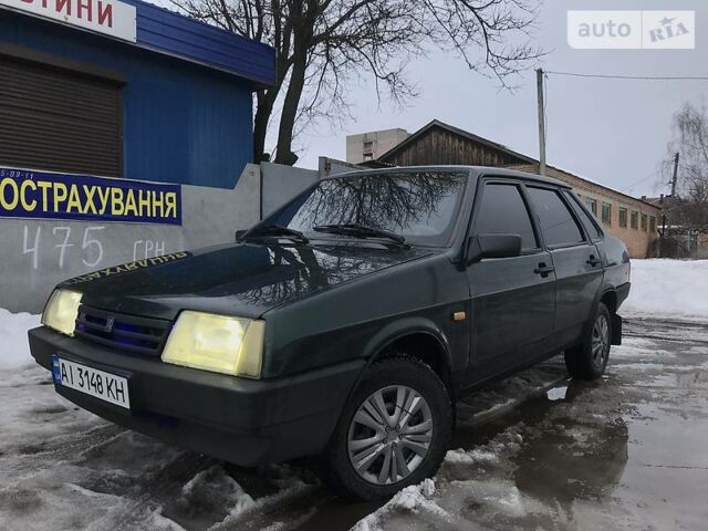 Зелений ВАЗ 21099, об'ємом двигуна 1.5 л та пробігом 200 тис. км за 1850 $, фото 1 на Automoto.ua