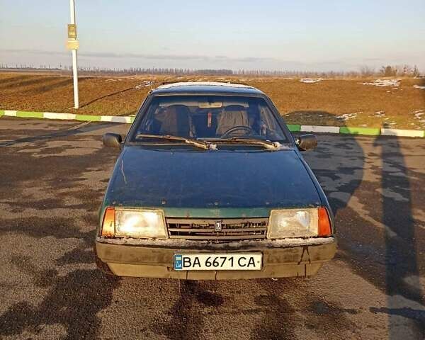 Зелений ВАЗ 21099, об'ємом двигуна 1.5 л та пробігом 250 тис. км за 1600 $, фото 1 на Automoto.ua