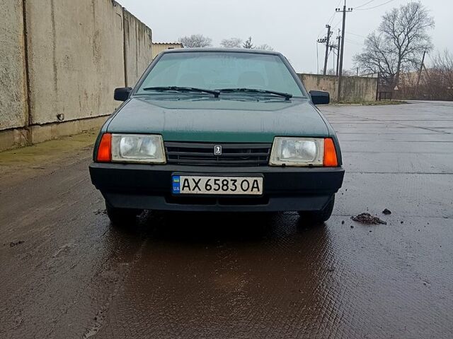 Зеленый ВАЗ 21099, объемом двигателя 1.5 л и пробегом 161 тыс. км за 1800 $, фото 1 на Automoto.ua