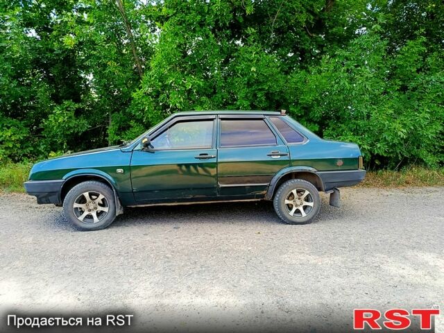 Зеленый ВАЗ 21099, объемом двигателя 1.5 л и пробегом 0 тыс. км за 1150 $, фото 1 на Automoto.ua