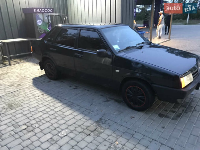 Зеленый ВАЗ 21099, объемом двигателя 1.5 л и пробегом 187 тыс. км за 1799 $, фото 1 на Automoto.ua