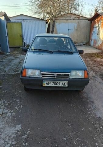 Зеленый ВАЗ 21099, объемом двигателя 1.5 л и пробегом 80 тыс. км за 1500 $, фото 1 на Automoto.ua