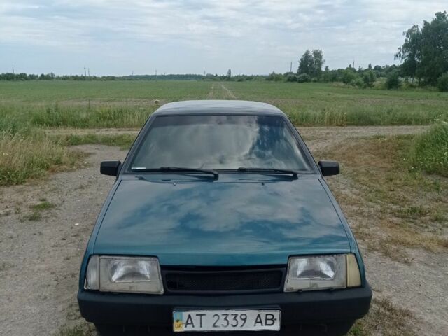 Зелений ВАЗ 21099, об'ємом двигуна 1.5 л та пробігом 200 тис. км за 850 $, фото 1 на Automoto.ua