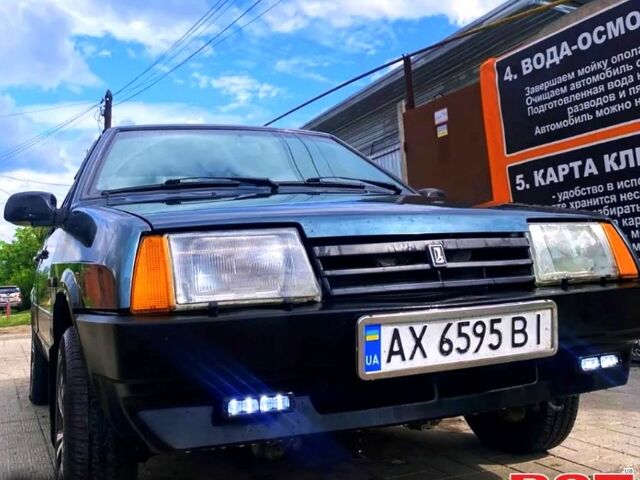 Зеленый ВАЗ 21099, объемом двигателя 1.5 л и пробегом 150 тыс. км за 1500 $, фото 1 на Automoto.ua