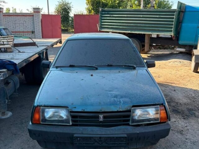 Зелений ВАЗ 21099, об'ємом двигуна 1.5 л та пробігом 55 тис. км за 652 $, фото 1 на Automoto.ua