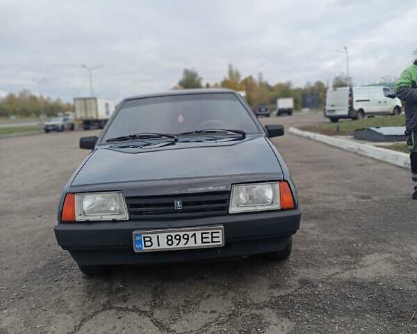 Зеленый ВАЗ 21099, объемом двигателя 1.5 л и пробегом 100 тыс. км за 1600 $, фото 1 на Automoto.ua