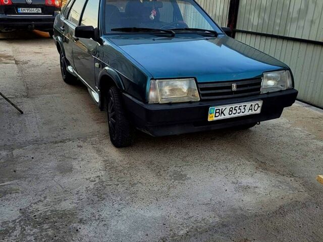 Зелений ВАЗ 21099, об'ємом двигуна 1.5 л та пробігом 0 тис. км за 1300 $, фото 1 на Automoto.ua