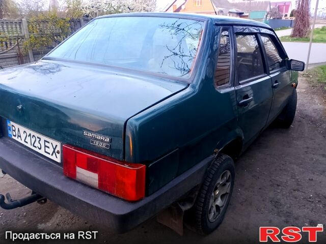 Зеленый ВАЗ 21099, объемом двигателя 1.5 л и пробегом 128 тыс. км за 1500 $, фото 1 на Automoto.ua