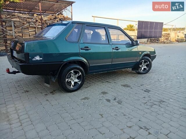 Зелений ВАЗ 21099, об'ємом двигуна 1.5 л та пробігом 190 тис. км за 1550 $, фото 1 на Automoto.ua