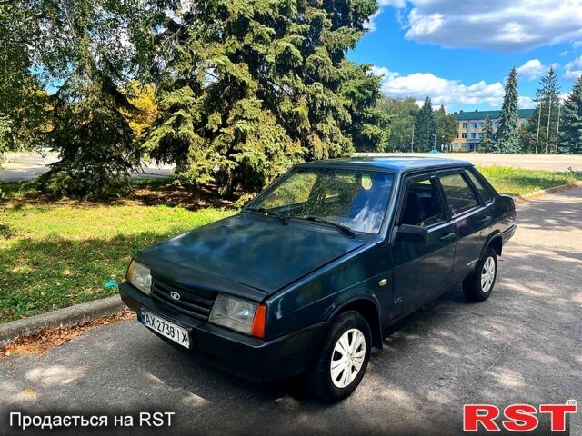 Зелений ВАЗ 21099, об'ємом двигуна 1.5 л та пробігом 75 тис. км за 1500 $, фото 1 на Automoto.ua