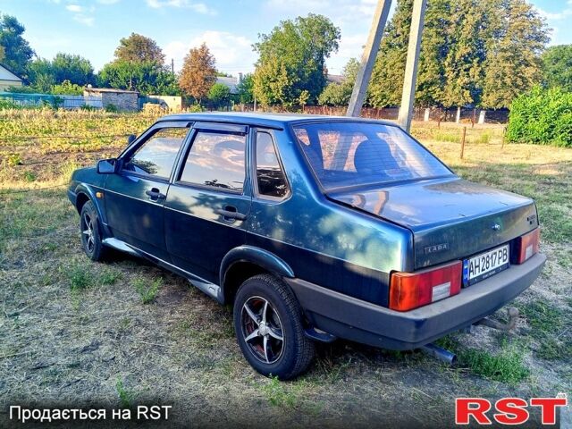 Зеленый ВАЗ 21099, объемом двигателя 1.5 л и пробегом 250 тыс. км за 1500 $, фото 1 на Automoto.ua