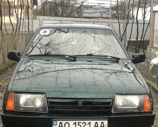 Зеленый ВАЗ 21099, объемом двигателя 1.7 л и пробегом 150 тыс. км за 1500 $, фото 1 на Automoto.ua