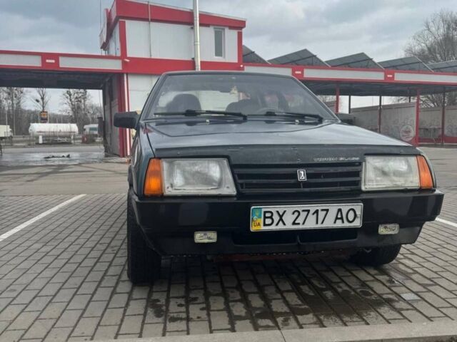 Зелений ВАЗ 21099, об'ємом двигуна 1.5 л та пробігом 202 тис. км за 1600 $, фото 1 на Automoto.ua
