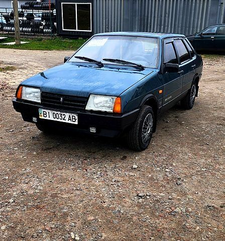 Зеленый ВАЗ 21099, объемом двигателя 1.5 л и пробегом 0 тыс. км за 1500 $, фото 1 на Automoto.ua