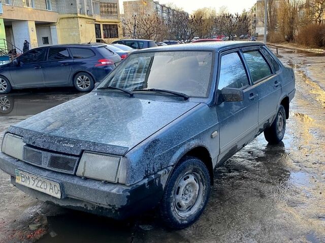 Зеленый ВАЗ 21099, объемом двигателя 1.5 л и пробегом 123 тыс. км за 540 $, фото 1 на Automoto.ua