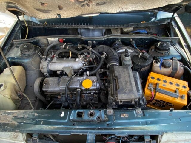 Зеленый ВАЗ 21099, объемом двигателя 1.5 л и пробегом 288 тыс. км за 1000 $, фото 1 на Automoto.ua