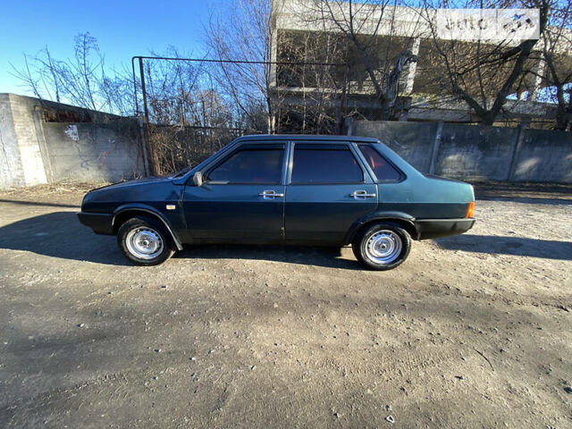 Зелений ВАЗ 21099, об'ємом двигуна 1.5 л та пробігом 93 тис. км за 1700 $, фото 1 на Automoto.ua
