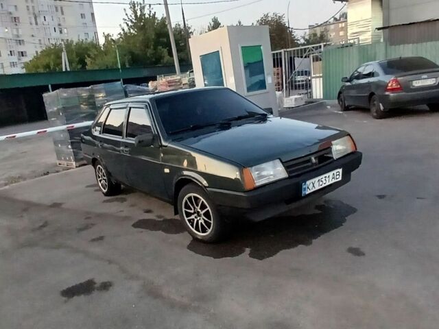 Зелений ВАЗ 21099, об'ємом двигуна 1.6 л та пробігом 211 тис. км за 1500 $, фото 1 на Automoto.ua