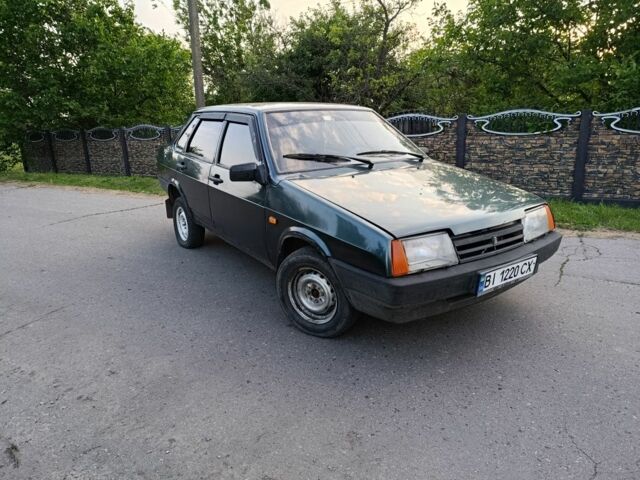 Зелений ВАЗ 21099, об'ємом двигуна 0 л та пробігом 230 тис. км за 750 $, фото 1 на Automoto.ua