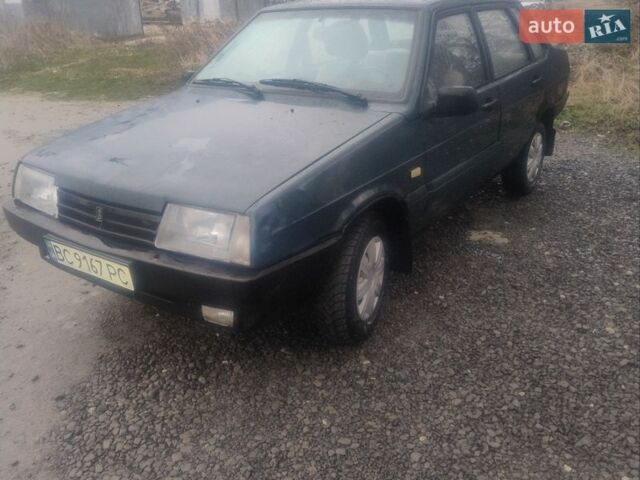 Зеленый ВАЗ 21099, объемом двигателя 1.5 л и пробегом 170 тыс. км за 1100 $, фото 1 на Automoto.ua