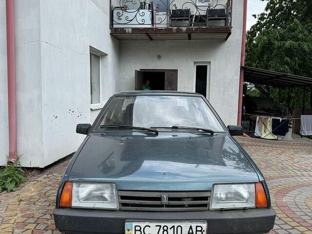 Зеленый ВАЗ 21099, объемом двигателя 1.5 л и пробегом 148 тыс. км за 1400 $, фото 1 на Automoto.ua