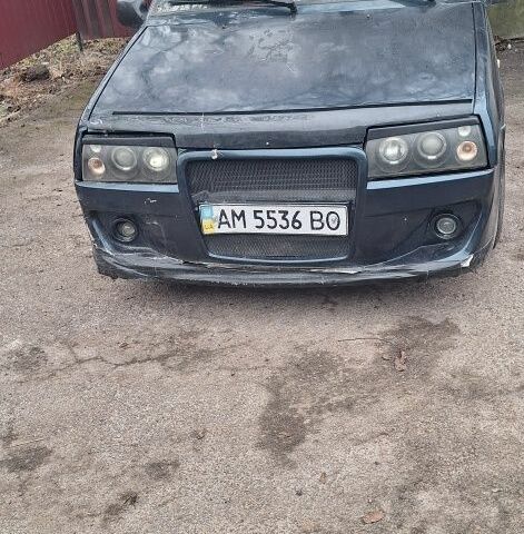 Зеленый ВАЗ 21099, объемом двигателя 1.5 л и пробегом 199 тыс. км за 1000 $, фото 1 на Automoto.ua