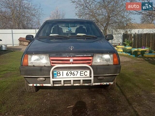 Зеленый ВАЗ 21099, объемом двигателя 1.5 л и пробегом 250 тыс. км за 1300 $, фото 1 на Automoto.ua
