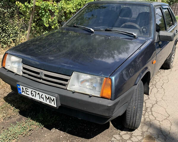 Зеленый ВАЗ 21099, объемом двигателя 1.5 л и пробегом 270 тыс. км за 1400 $, фото 1 на Automoto.ua