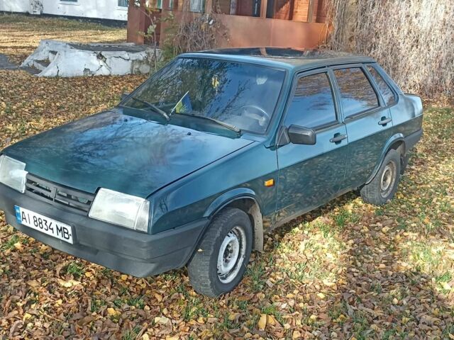 ВАЗ 21099 2005 в Белой Церкве на Automoto.ua Зеленый ВАЗ 21099, объемом двигателя 1.5 л и пробегом 1 тыс. км за 1650 $, фото 1 на Automoto.ua