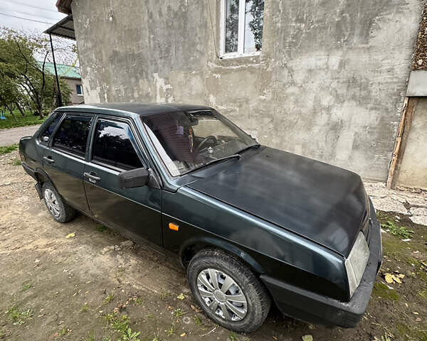 Зелений ВАЗ 21099, об'ємом двигуна 1.5 л та пробігом 217 тис. км за 1500 $, фото 1 на Automoto.ua