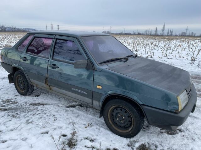 Зелений ВАЗ 21099, об'ємом двигуна 0 л та пробігом 220 тис. км за 1000 $, фото 1 на Automoto.ua