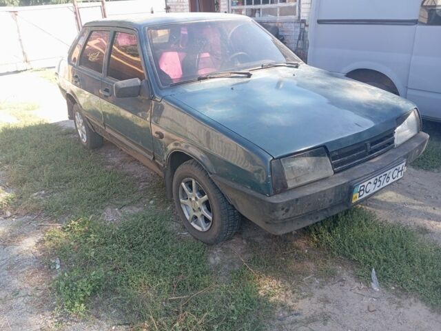 Зеленый ВАЗ 21099, объемом двигателя 0 л и пробегом 123 тыс. км за 600 $, фото 1 на Automoto.ua