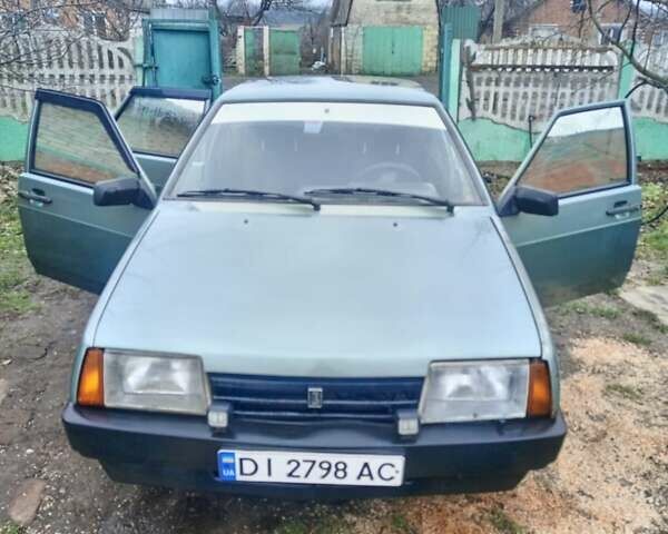 Зеленый ВАЗ 21099, объемом двигателя 1.5 л и пробегом 287 тыс. км за 1850 $, фото 1 на Automoto.ua