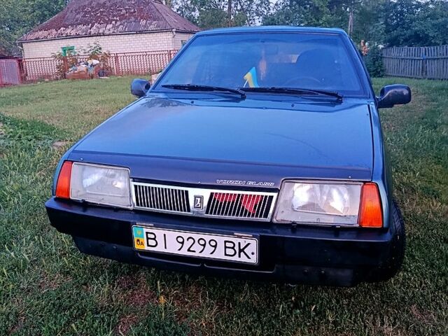 Зеленый ВАЗ 21099, объемом двигателя 1.5 л и пробегом 159 тыс. км за 2100 $, фото 1 на Automoto.ua