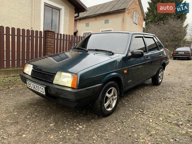 Зелений ВАЗ 21099, об'ємом двигуна 1.6 л та пробігом 155 тис. км за 1850 $, фото 1 на Automoto.ua
