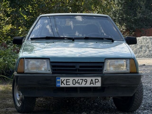 Зеленый ВАЗ 21099, объемом двигателя 1.5 л и пробегом 185 тыс. км за 1205 $, фото 1 на Automoto.ua