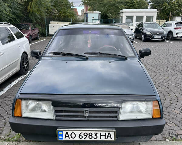 Зеленый ВАЗ 21099, объемом двигателя 1.5 л и пробегом 168 тыс. км за 1400 $, фото 1 на Automoto.ua