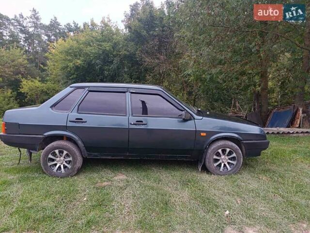 Зеленый ВАЗ 21099, объемом двигателя 0 л и пробегом 175 тыс. км за 1200 $, фото 1 на Automoto.ua