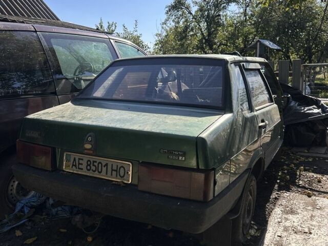 Зелений ВАЗ 21099, об'ємом двигуна 1.5 л та пробігом 180 тис. км за 472 $, фото 1 на Automoto.ua